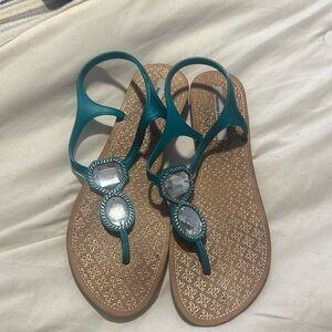 Jeweled sandals